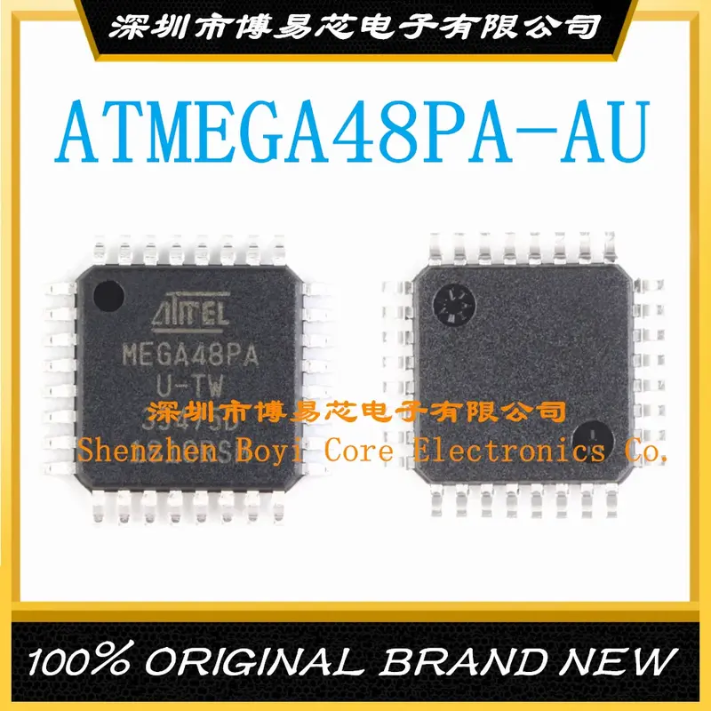 ATMEGA48PA-AU حزمة TQFP-32 جديد الأصلي رقاقة متحكم IC أصيلة