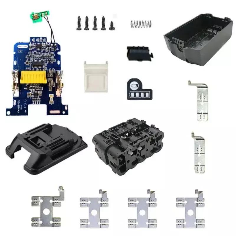 لوحة دوائر PCB لبطارية ماكيتا 18 فولت ، علبة بلاستيكية ، حماية شحن ، BL1840 ، BL1850 ، BL1830 ، BL1860B ، LXT