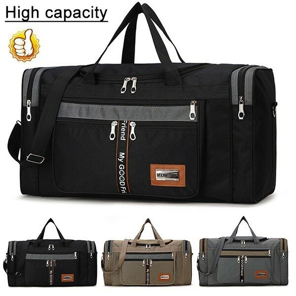 Oxford Travel Bag Handbags Large Capacity Carry On Luggage Bags Men Women Shoulder Outdoor Tote Weekend Waterproof Bag