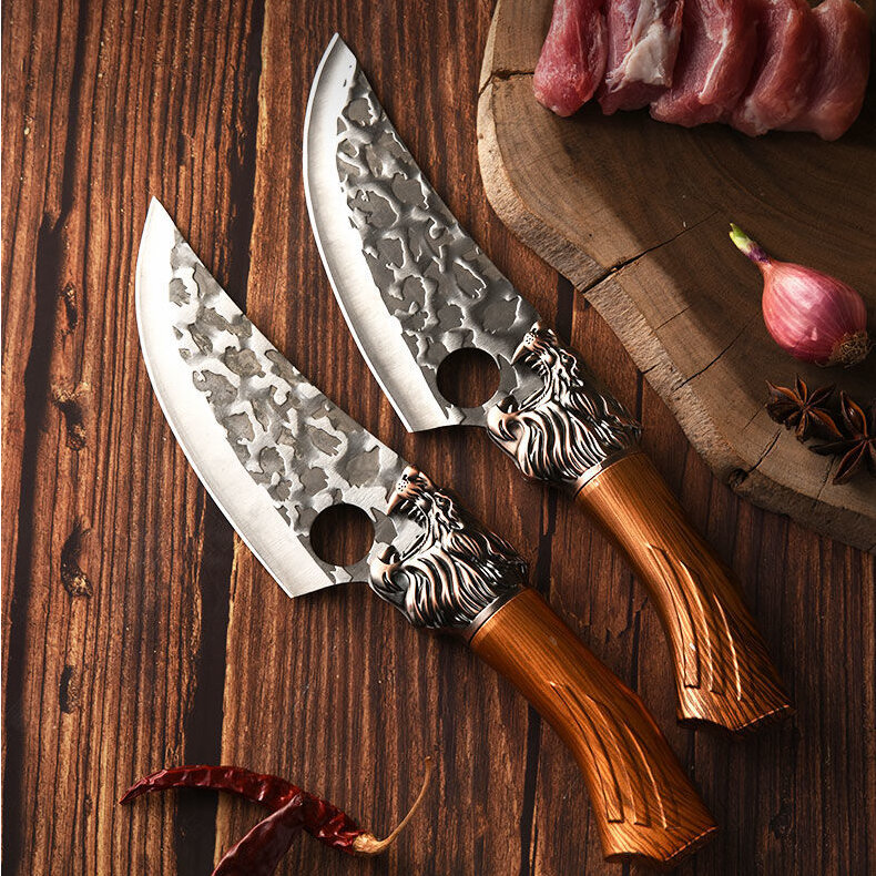 الفولاذ المقاوم للصدأ سكين نزع العظم اللحوم الساطور سكين اليدوية مزورة سكين المطبخ الشيف السكاكين التخييم الأسماك سكين الجزار
