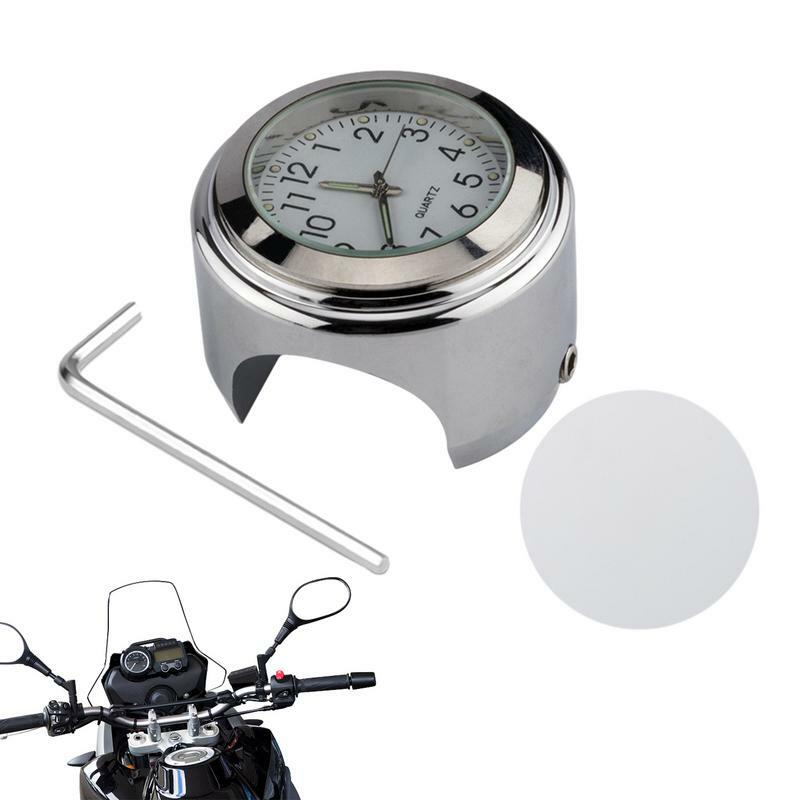 دراجة المقود مقياس درجة الحرارة ، مقاوم للماء دراجة نارية الملحقات ، على مدار الساعة ، ميزان الحرارة ، موتو التصميم