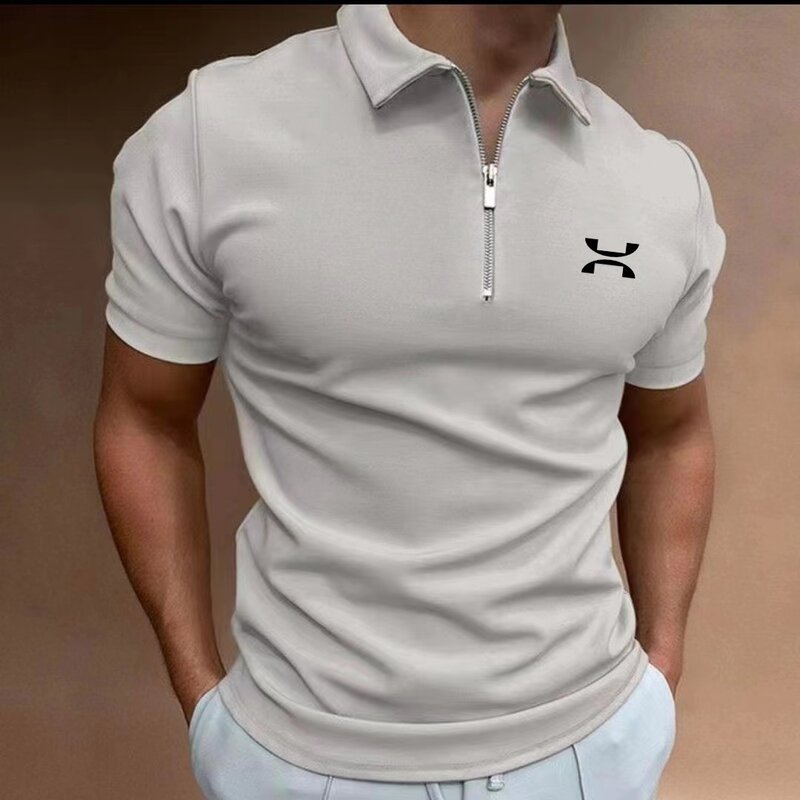 قميص بولو سوبر غراندي للرجال ، ملابس غير رسمية ، أكمام قصيرة ، مقاس كبير ، من S إلى 4XL
