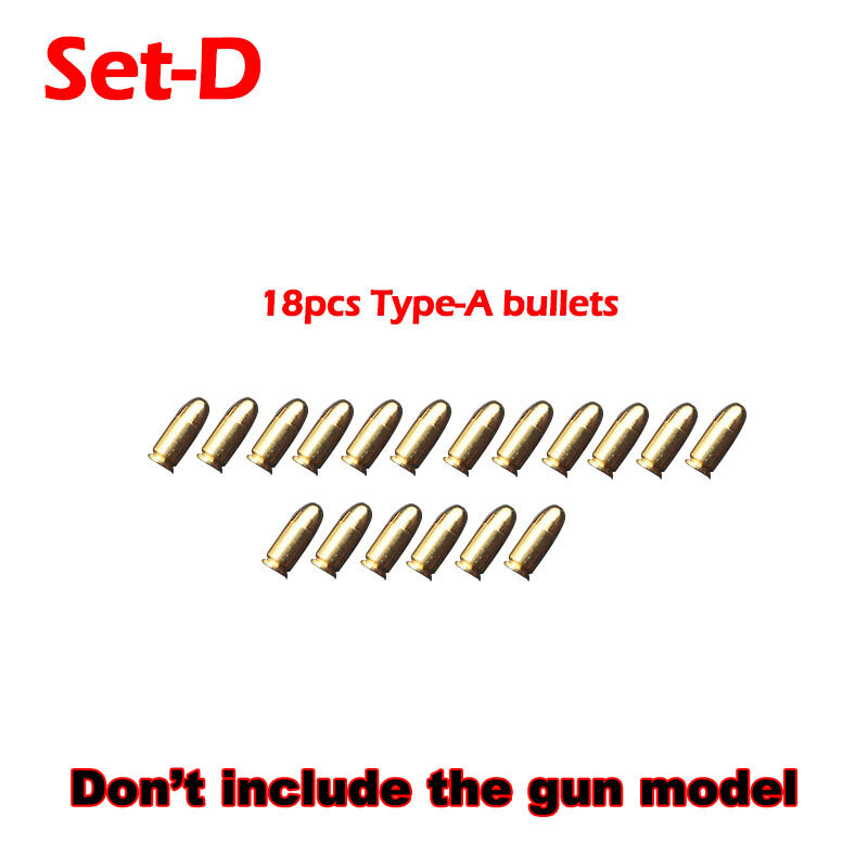 Miniature Model 1:3 Glock G17 Bullet Alloy  Mini Toy Gun Model Accessories