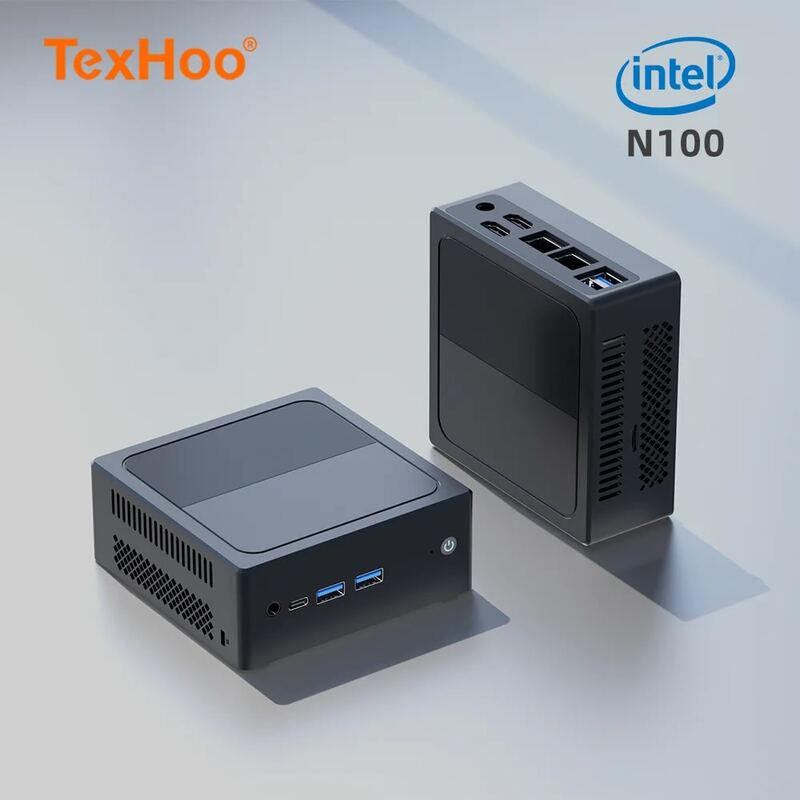 تيكسهو-كمبيوتر صغير ، إنتل N100 ، N95 ، وحدة معالجة مركزية ، وحدة معالجة مركزية ، وحدة معالجة ويندوز 11 ، ITX NUC ، جيب مكتبي ، DDR5 ، NVMe ، واي فاي ، بلوتوث ، جديد