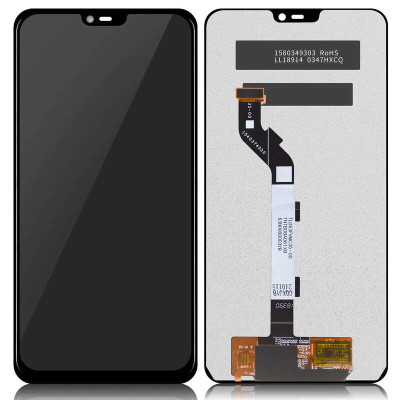 مجموعة محول الأرقام بشاشة تعمل باللمس لـ Xiaomi Mi 8 Lite ، شاشة LCD ، في ، M8 Lite ، Mi 8X ، بديل
