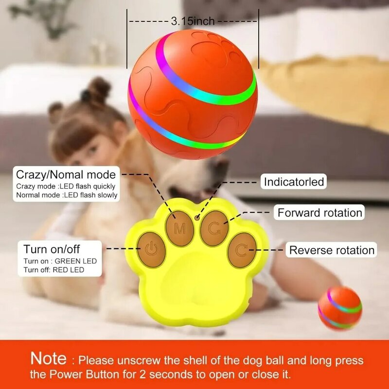 لعبة الكلب الكهربائية الذكية مع وامض الصمام ، ألعاب مضغ تفاعلية ، جهاز تحكم عن بعد ، USB قابلة لإعادة الشحن ، الحيوانات الأليفة ، القطط