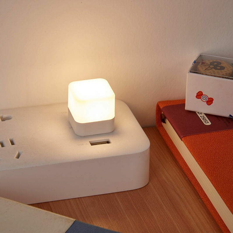 محمول USB التوصيل مصباح ، أضواء الليل الصغيرة ، مكتب القراءة العين ، الكمبيوتر المحمول السلطة LED الخفيفة