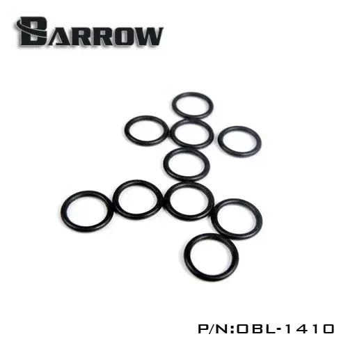 Barrow OBL/OG-حلقات سيليكون O للواجهة G1/4, لتركيبات OD14 / 16 مللي متر ، ملحقات عملية تبريد المياه