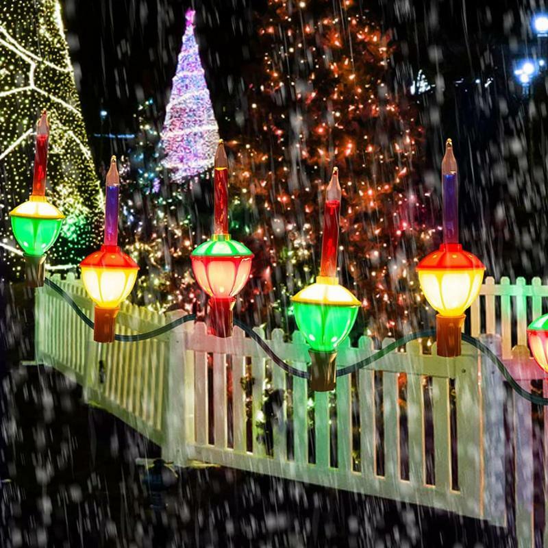 متعددة الألوان أضواء عيد الميلاد فقاعة السوائل ، الأزياء القديمة ، استبدال عطلة التقليدية ، أضواء جديدة ، 3 *