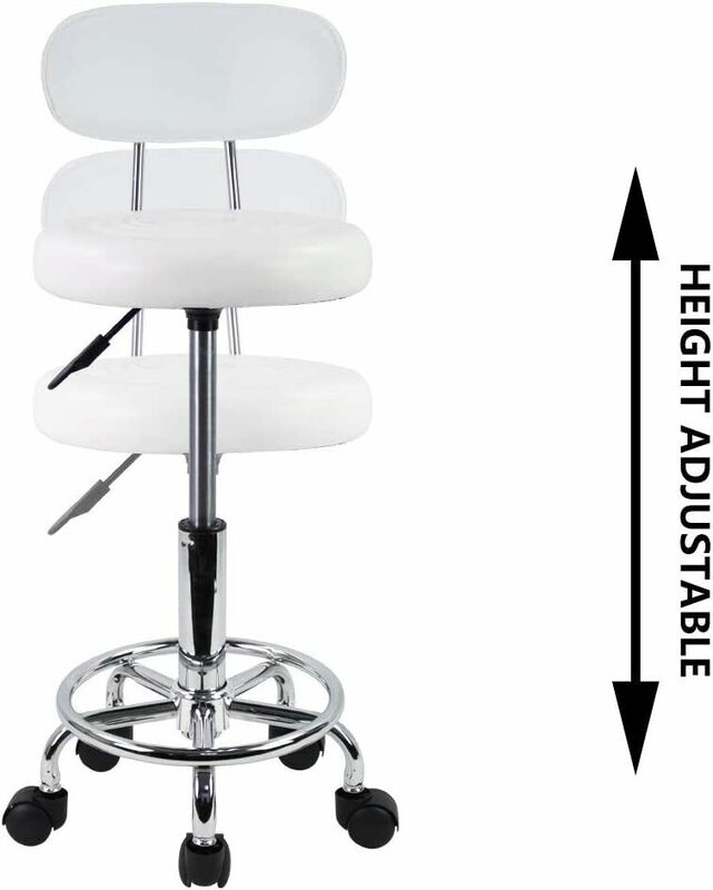 كرسي دوار هيدروليكي دوار ، مقعد قابل للتعديل ، صالون الوجه ، التدليك ، سبا ، الأسنان