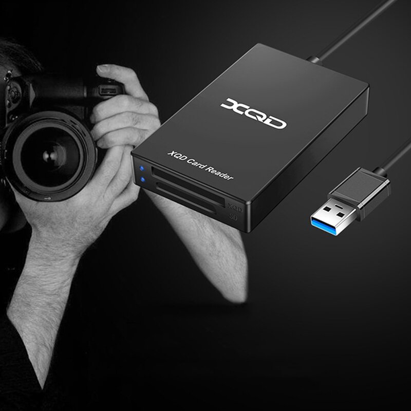 نوع C USB 3.0 SD XQD قارئ بطاقات الذاكرة نقل لسلسلة سوني M/G للكمبيوتر نظام التشغيل ويندوز
