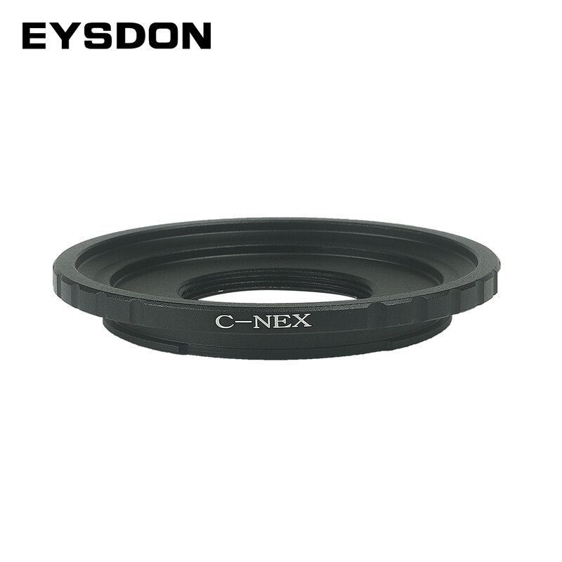 EYSDON عدسة محول تركيب C إلى NEX محول متوافق مع C-Mount CCTV/Cine العدسات على سوني كاميرات E-Mount