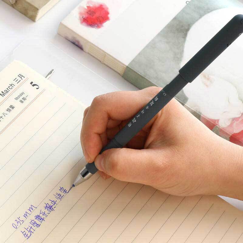 قلم حبر أزرق قابل للمسح لطلاب المدارس أدوات مكتبية كتابة أقلام بمقبض قابل للغسل قلم حبر جاف متعدد الوظائف Papelaria Escolar