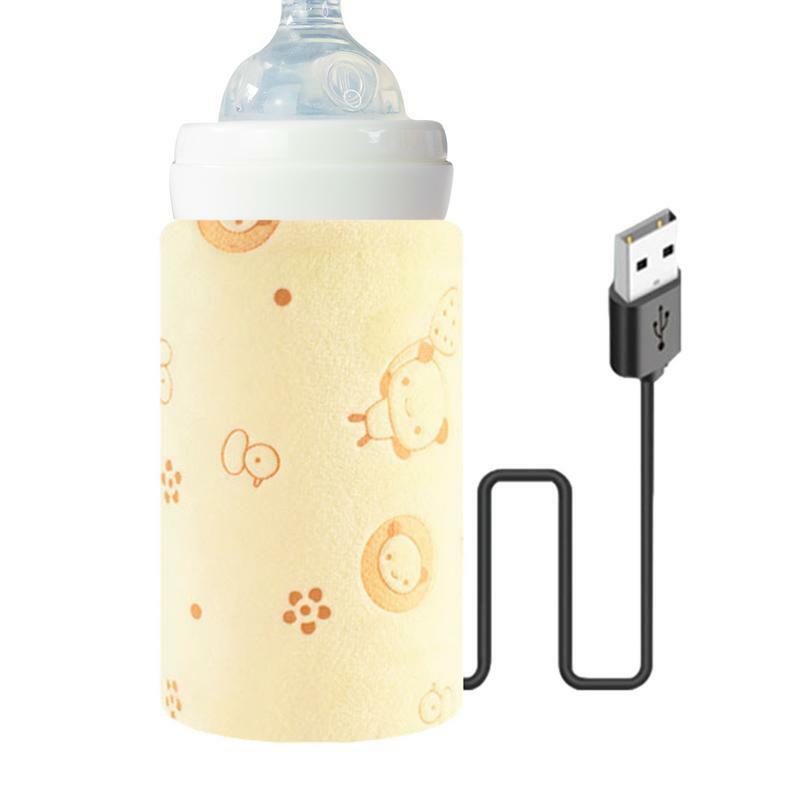 USB زجاجة الحليب دفئا الأكمام ، غطاء عازل المحمولة ، التدفئة السريعة ، زجاجة التمريض السفر ، حارس الحرارة ، الطفل