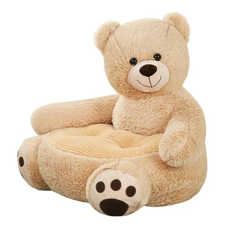 غطاء أريكة الأطفال الكرتون أفخم مقعد أريكة مريحة الحيوان الباندا الطفل مقعد محمول أريكة هدية الأطفال دون الداخلية