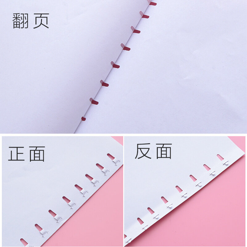 Students Nail Free Staple Free Stapleless Stapler 5 sheets Paper Stapling Stapler Without Staple Bookbinding  office accessories