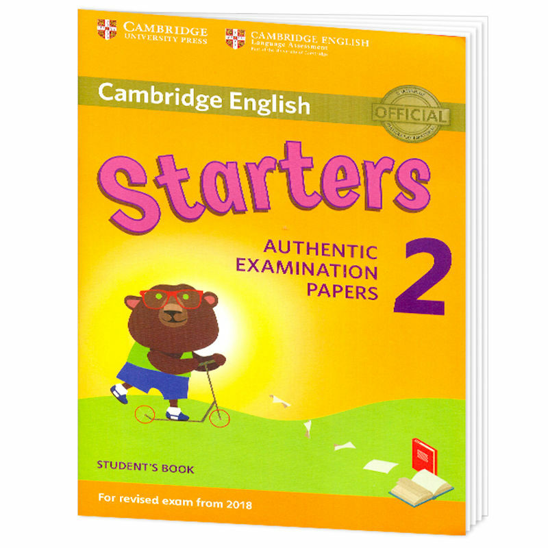 كامبردج للأطفال مستوى اللغة الإنجليزية 1 امتحان Starters1234 كامبردج مستوى 1 اختبار حقيقي محاكاة 2022 النسخة الجديدة