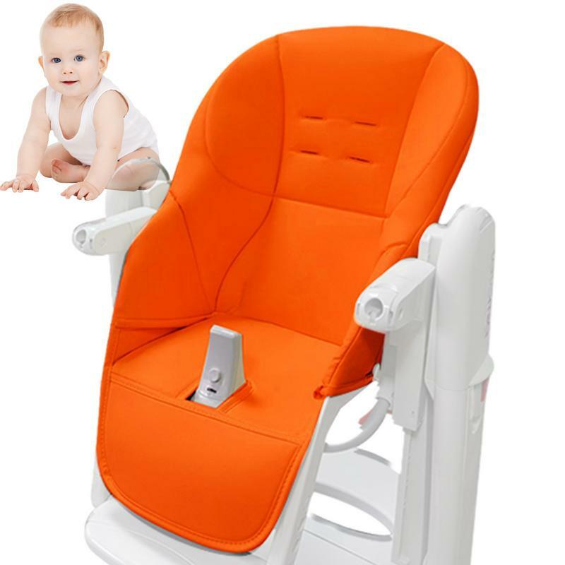 وسادة كرسي مرتفع من الجلد الصناعي للأطفال ، وسادة غطاء مقعد ناعمة ، حماية كرسي مريح ، إسفنجة للأطفال