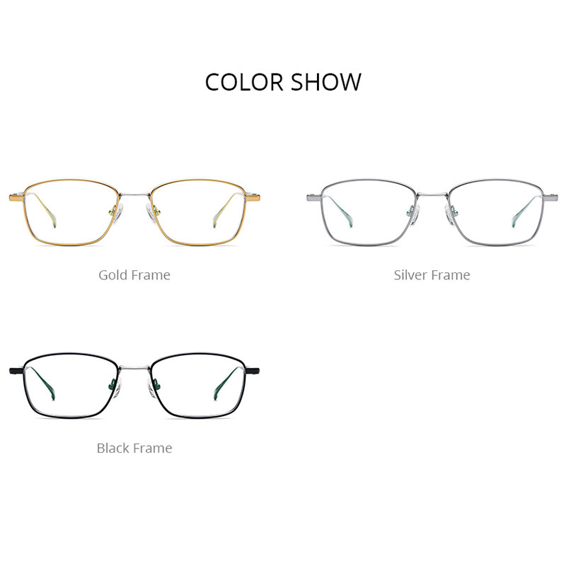 FONEX B التيتانيوم النظارات الإطار الرجال الرجعية خمر وصفة طبية مربع نظارات الرجال قصر النظر النظارات البصرية F85723