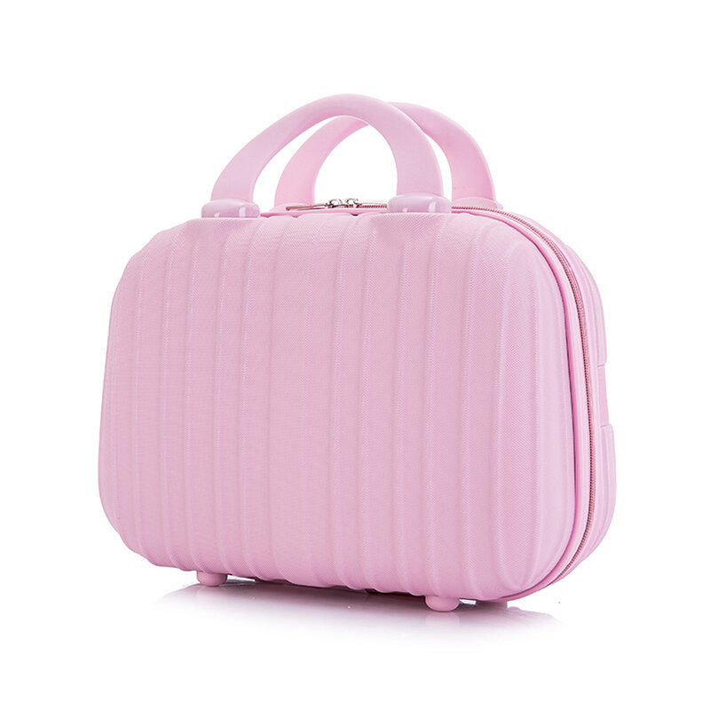 14 "الوردي مقاوم للماء واقية من الانفجار سيدة حقيبة سفر المرأة حقيبة ماكياج الحجم: 31-14.5-24cm