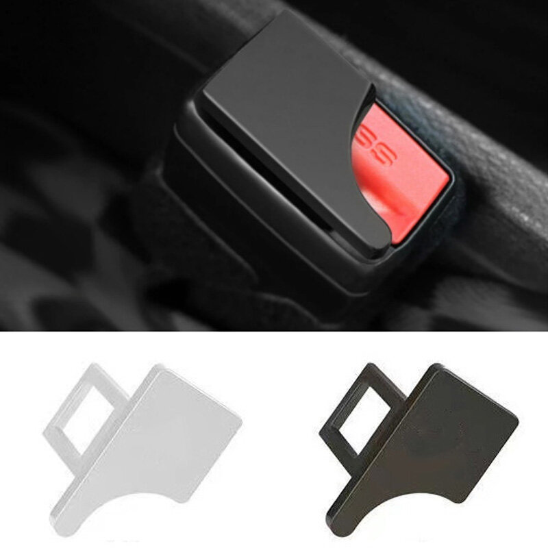 （1pcs）Hidden Car Seat Belt Buckle Head Bayonet Muffler Multi-functional Decoration Supplies Universal