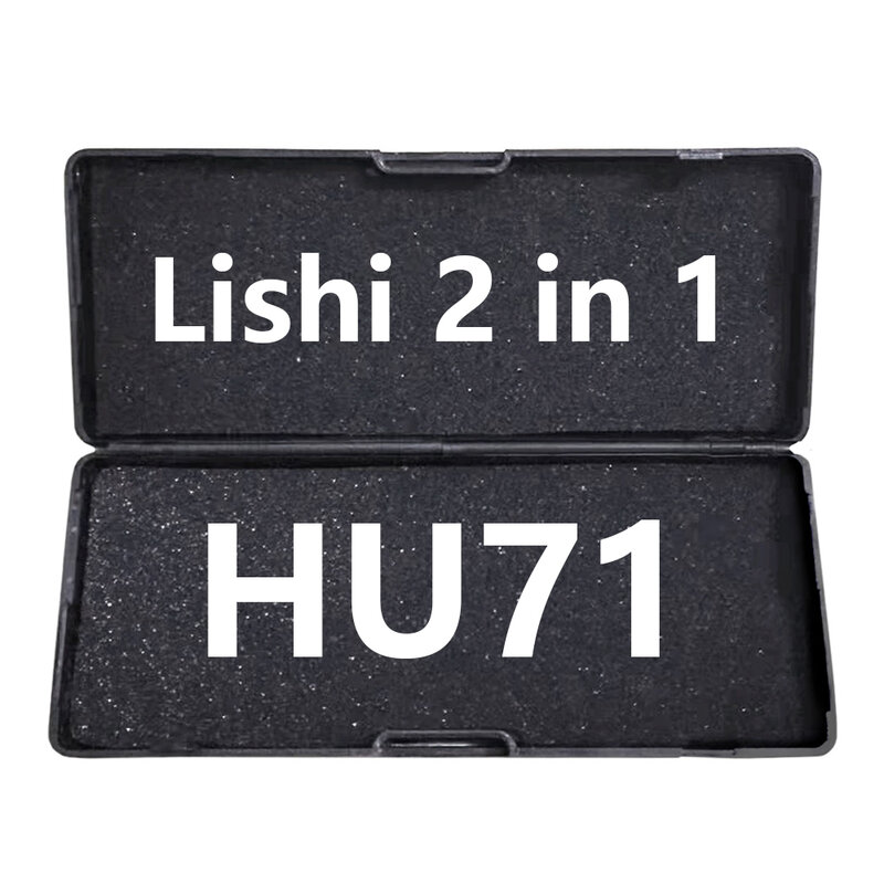 LISHI 2 في 1 HU71 لاند روفر سكانيا شاحنة ثقيلة LISHI اختيار/فك أدوات الأقفال HU71