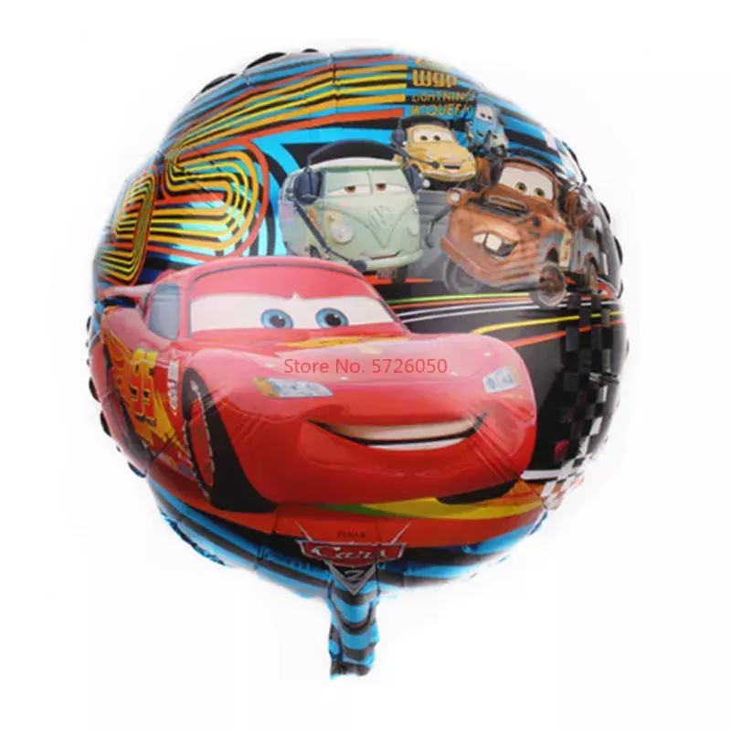 مجموعة بالونات سيارات ديزني البرق مكوين ، لوازم استحمام الطفل ، ديكورات حفلة عيد الميلاد ، هدايا لعبة الأطفال ، الهواء غلوبوس