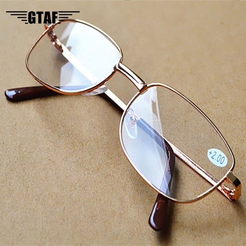 + 1.0 + 1.5 + 2.0 + 2.5 + 3.0 + 3.5 + 4.0 نظارات للقراءة ، خفيفة للغاية شفافة مكبرة المحمولة نظارات الانكسار شعبية النظارات