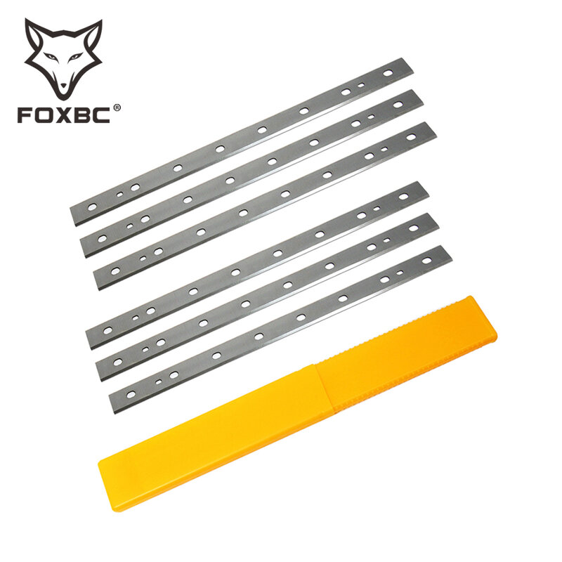 FOXBC 13 "333 مللي متر أرياش المسحاج استبدال ديوالت DW735 DW735X 6 شفرات الخشب سكين مستوي لأعمال النجارة-2 SET