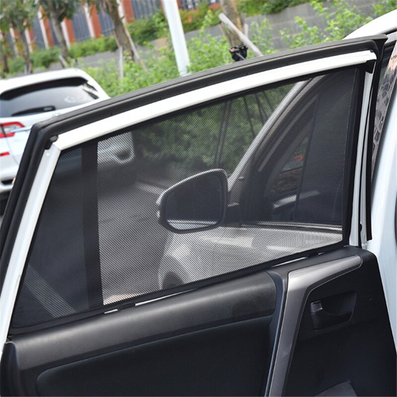 نافذة سيارة مخصصة مغناطيسية جانبية ظلة لأودي A3 A4 A6 Q3 Q5 Q7 هاتشباك سيدان أفانت ستارة شبكة يرجى ملاحظة النموذج الخاص بك