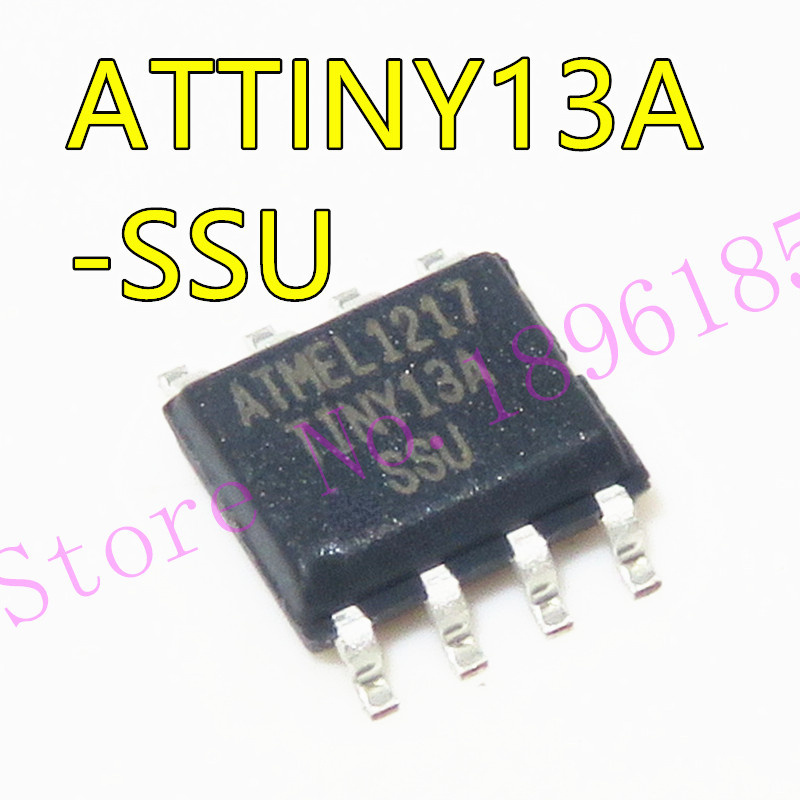 1 قطعة ATTINY13A-SSU SOP8 ATTINY13A SOP TINY13A SMD جديدة ومبتكرة IC