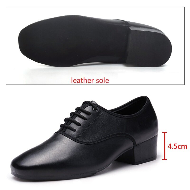 جلد الرجال أحذية الرقص الرياضة ساحة أحذية للرجال الكبار لينة الرقص اللاتينية الأحذية الحديثة الفالس الذكور أحذية رياضية زيادة