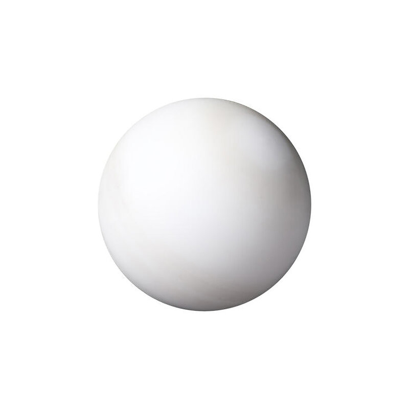 كرات PTFE صلبة بيضاء ، كرة بلاستيكية F4 ، حبة دوارة ، محامل عزل كهربائي ، إحكام ، مقاومة للتآكل ، قطر 1-70