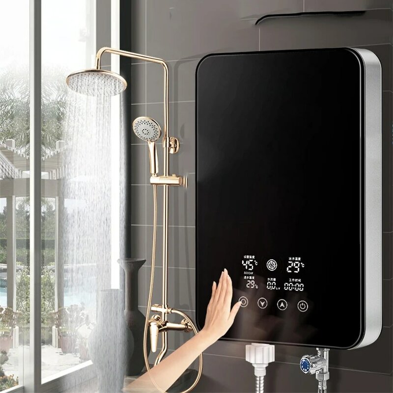 SL-A1-80 فوري سخان مياه كهربي منزل ذكي ثابت درجة حرارة وسريع تدفئة آلة حمّام, موجة مفتاح مستشعر
