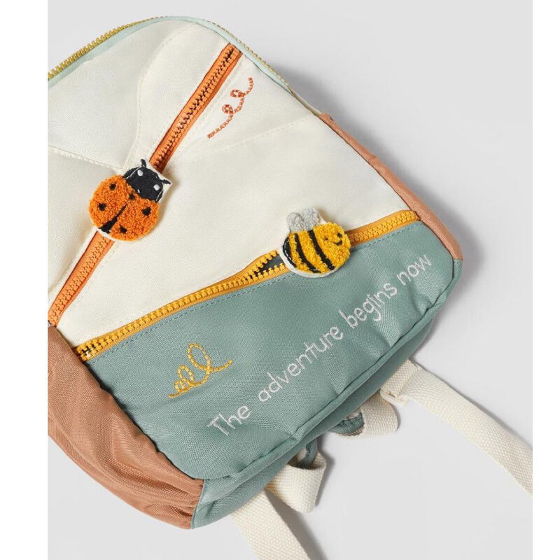 حقيبة ظهر مخصصة للأطفال مُزينة بحشرات الحيوانات حقيبة ظهر مخصصة لأي اسم حقيبة ظهر لطيفة للأطفال للهدايا