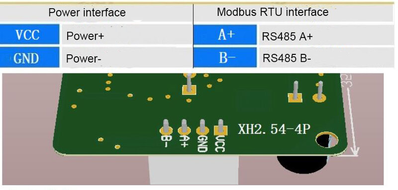 Taidacent RS485 التيار المتناوب محول الحالي التيار المتناوب تسرب الحالي متر Modbus وحدة الاستشعار الحالية 10A محول الحالي PCB