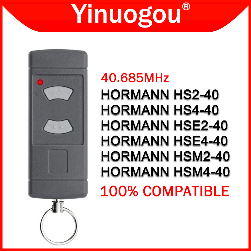 HORMANN جهاز التحكم عن بعد لباب المرآب 40.685 ميجا هرتز HORMANN HSE2 HSE4 HSM2 HSM4 HS2 HS4 بوابة فتحت باب المرآب التحكم عن بعد 40MHz
