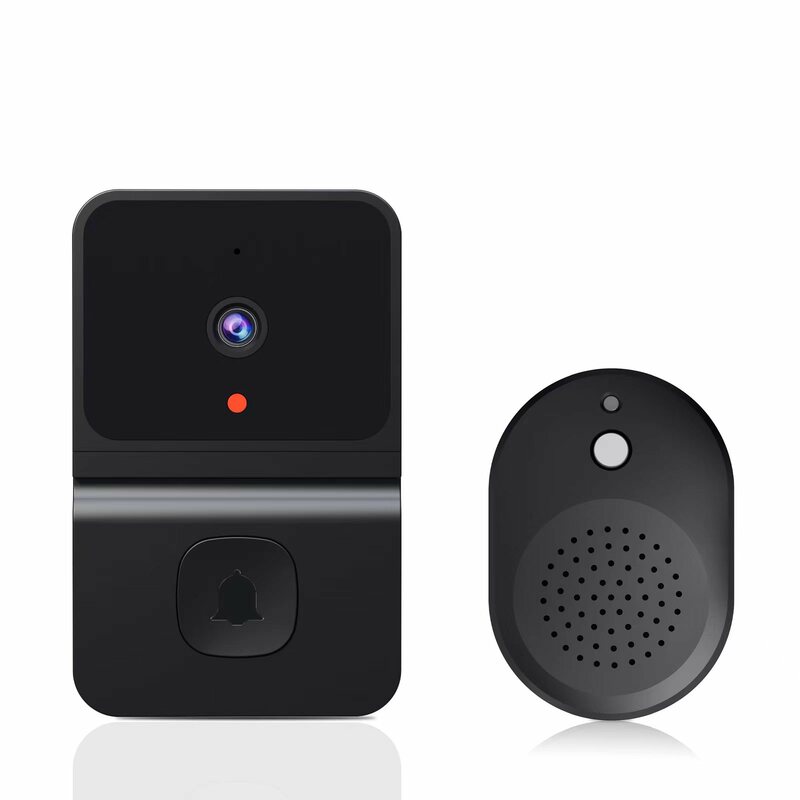 Z30 كاميرا لاسلكية الجرس مع الرنين المنزل الذكي الأمن فيديو إنترفون للرؤية الليلية 2.4GHZ واي فاي الذكية جرس الباب الصوت