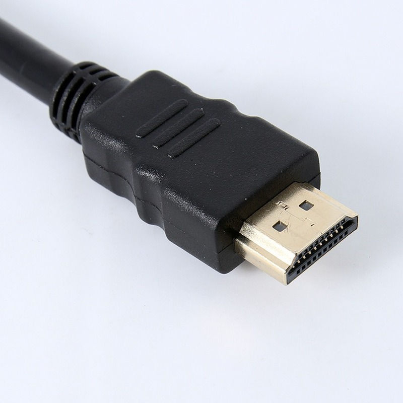 HDMI-متوافق الفاصل محول محول ذكر إلى أنثى HDMI-متوافق 1to 2 سبليت مزدوج إشارة محول تحويل كابل