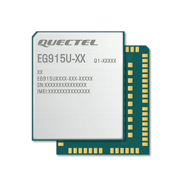 Quectel-EG915U-EU LTE Cat1 وحدة ، بلوتوث ، LTE-FDD ، B1 ، 3 ، 5 ، 7 ، 8 ، 20 ، 28 ، GSM ، B2 ، 3 ، 5 ، 8 ، 800 ، 900 ، 1800 ، 1900 ميجاهرتز