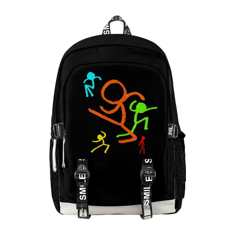 حقيبة ظهر ألان بيكر ميرش بسحّاب حقيبة ظهر مدرسية للأطفال حقيبة نهارية فريدة من نوعها لعام 2023 حقيبة سفر للجنسين قماش أكسفورد