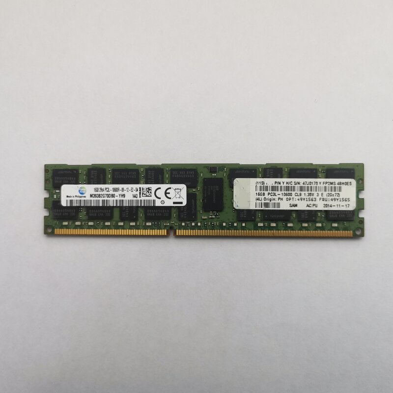 ذاكرة مضيف الخادم ، DDR3 ، DDR3 ، DDR3 ، SDRAM ،, M393B2G70DB0 ، 16 جم ، كمبيوتر رام ، تردد مكافئ ، 16 جيجابايت ، 2Rx4