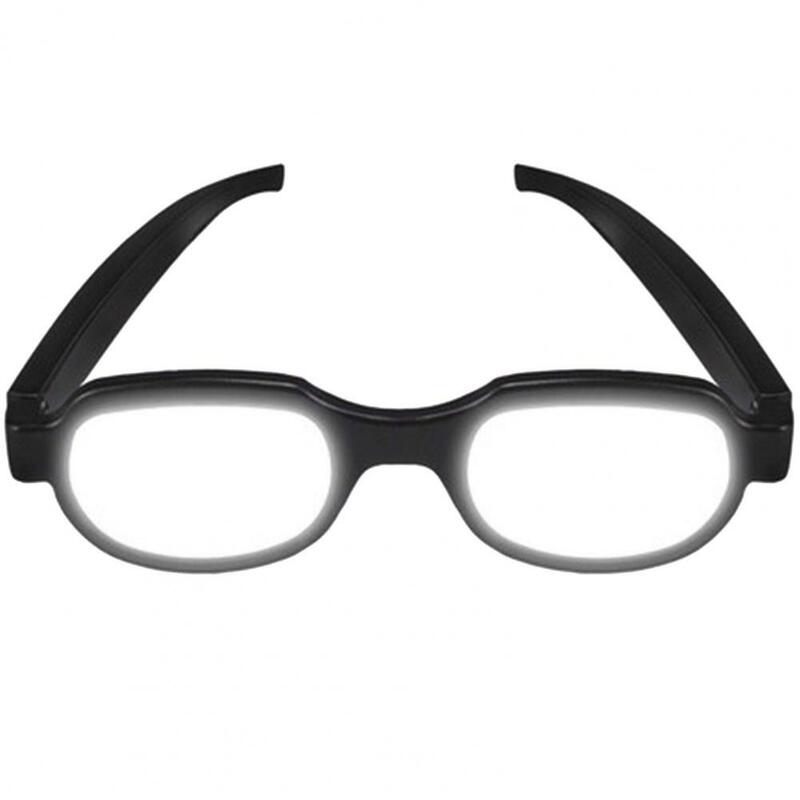 نظارات تأثيري مضيئة مضادة للكسر ، نظارات بيضاء للحزب ، دعامة محاكاة ساخرة أنيمي