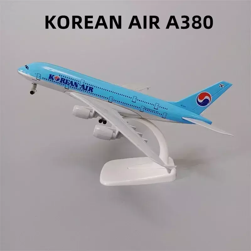 سبيكة نموذج طائرة معدنية ، طائرة طائرة ، لوفتانسا الروسية ، KLM سنغافورة الكورية ، فرنسا ، الولايات المتحدة الأمريكية عموم ، AM B747 ، A380 ، B787 ، 20