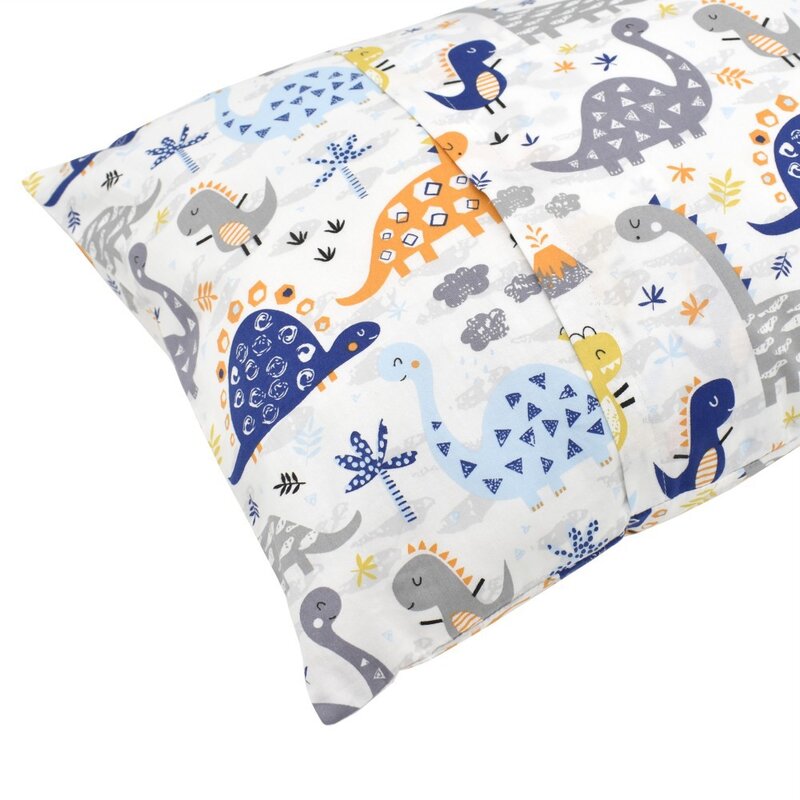 49*36CM Natural Cotton Plane Toddler Pillowcases, Super Soft and Breathable Thick Fabric Travel Pillow Cases with Envelope