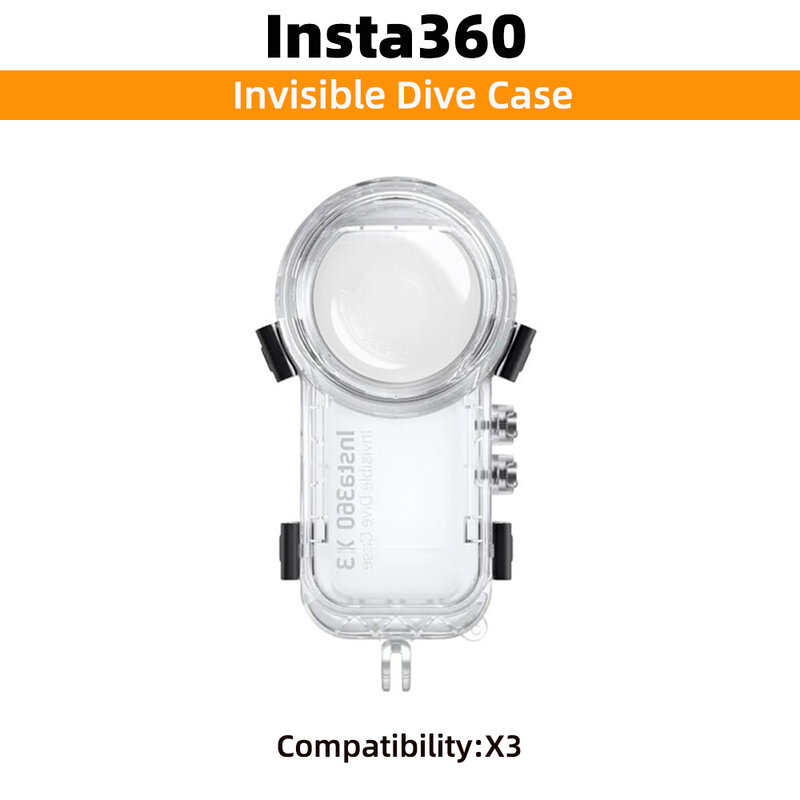 حقيبة الغوص غير المرئية Insta360 X3 ، ملحقات كاميرا الحركة الرياضية