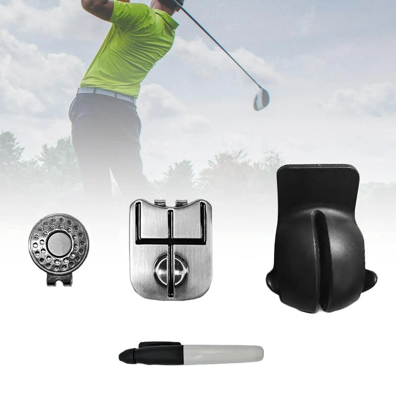 مجموعة علامة كرة الجولف ، هدية مدمجة ، اكسسوارات رياضية خارجية متميزة