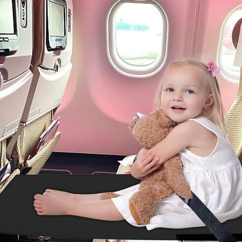 أطفال طائرة السرير السفر القدم الراحة Flights الطائرة ، مستلزمات سفر الطفل ، المدمجة والمحمولة ، موسع المقعد