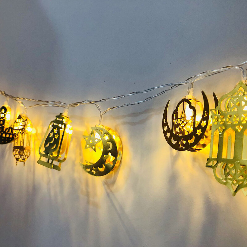 أضواء LED على شكل قمر لمهرجان العيد ، رمضان الإسلامي ، ، ، من من من m