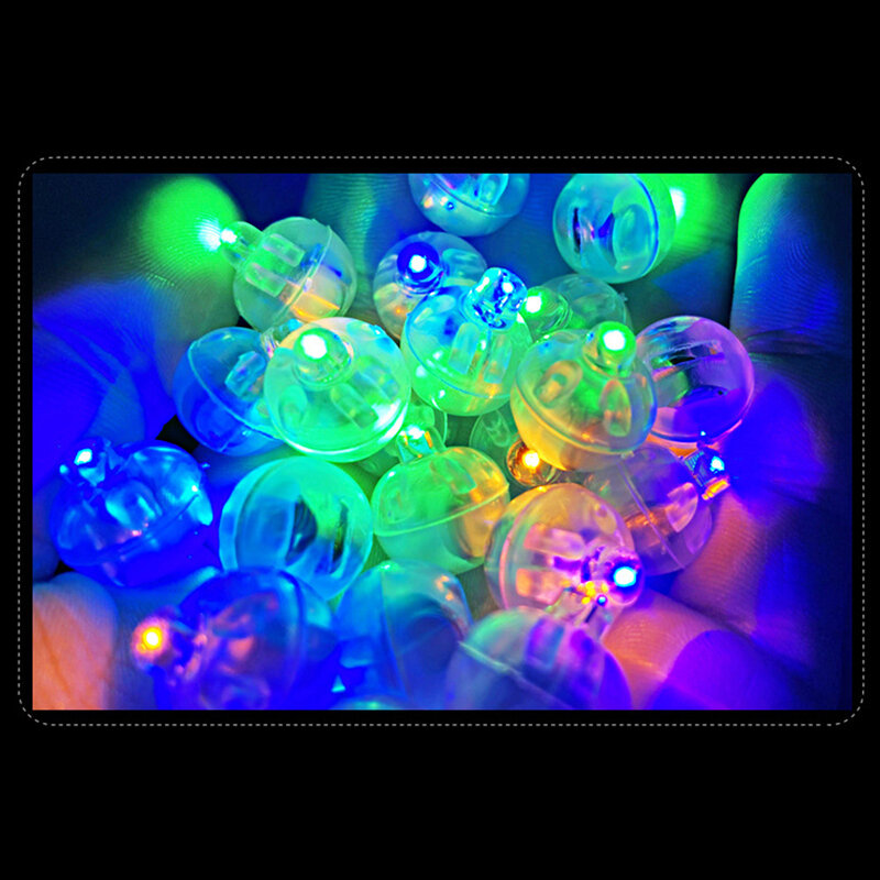 أضواء منطاد LED صغيرة للزينة ، حرفة الإضاءة ، كرة للعطلات ، حفل زفاف ، لوازم فانوس ، تصنعها بنفسك ، 25 *